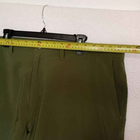 Polo Ralph Lauren Green Mens Golf Shorts Size 42 With Button & Zip Closure - Picture 7 of 9